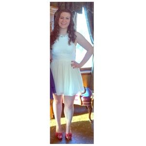 White prom/homecoming dress